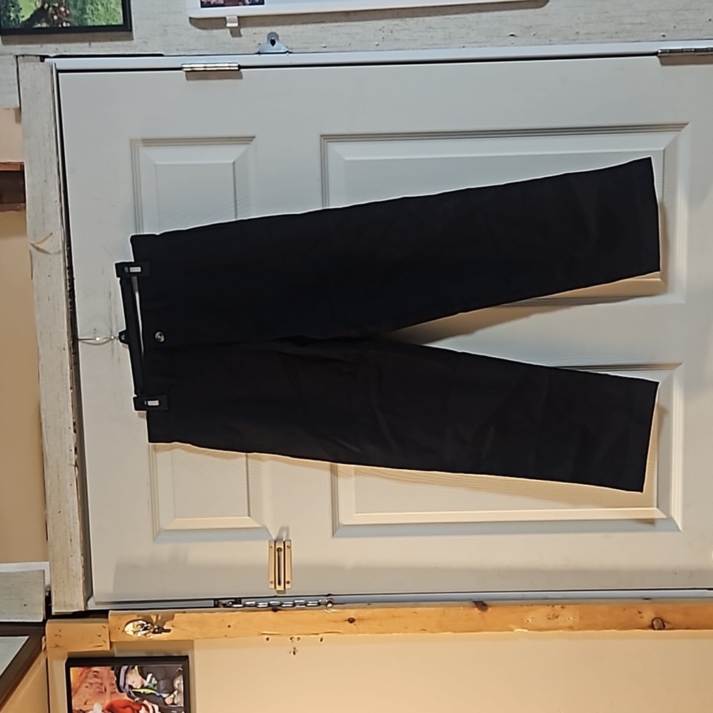 WONDER NATION TWILL PANT WITH DOUBLE KNEE: BLACK: NEW WITH TAGS: SIZE 10 HUSKY